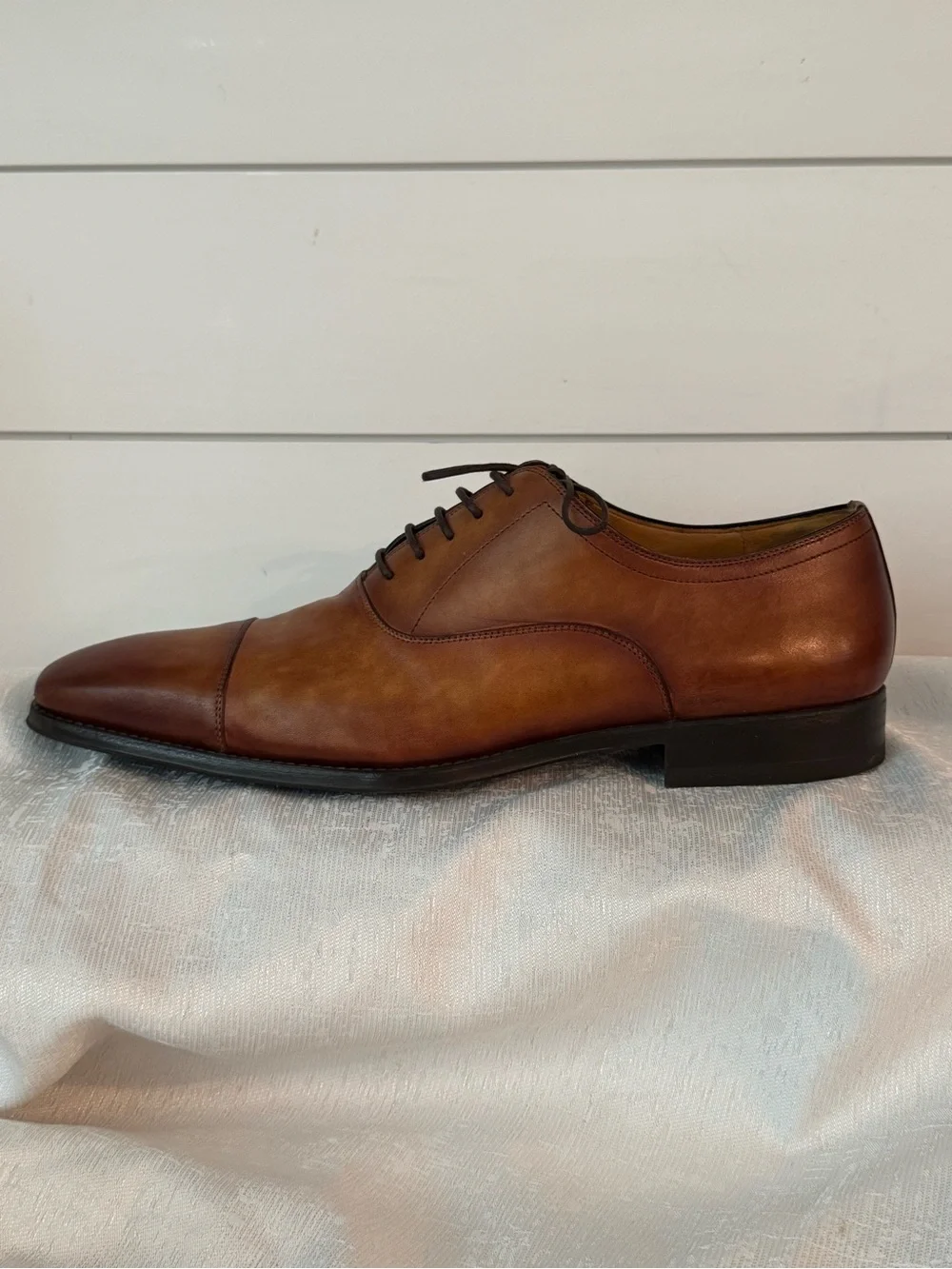 Magnanni Flex Cognac Cap-Toe Derby Oxfords style 24316